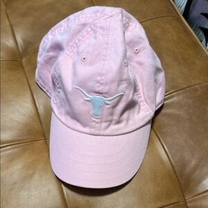 Pink Baseball Cap with Embroidered Logo